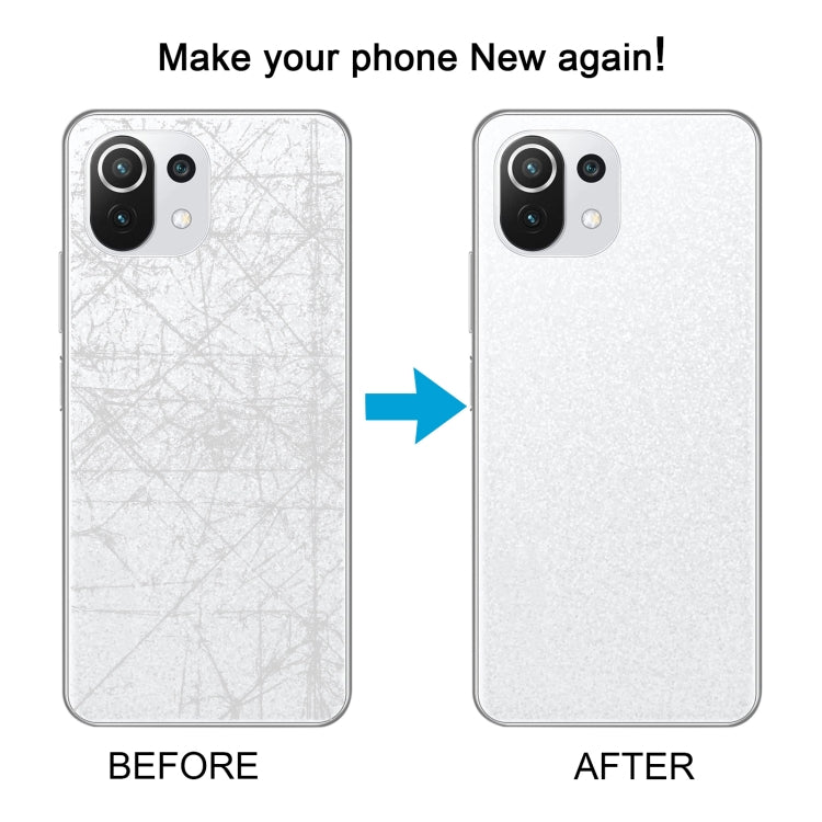 For Xiaomi 11 Lite 5G NE Original Battery Back Cover(White) by buy2fix