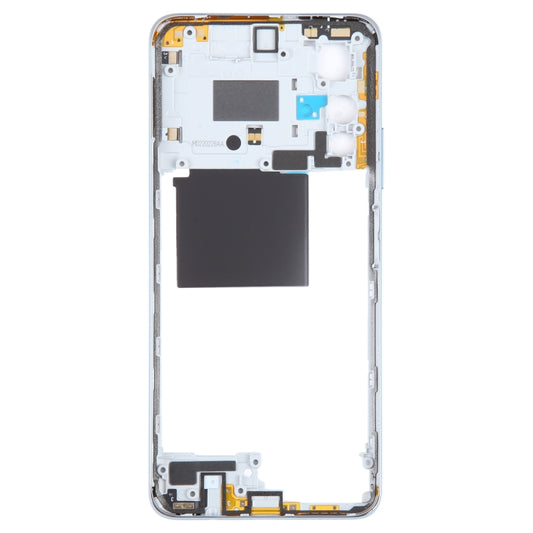 For Xiaomi Redmi Note 11S 5G Original Middle Frame Bezel Plate (Blue) by buy2fix