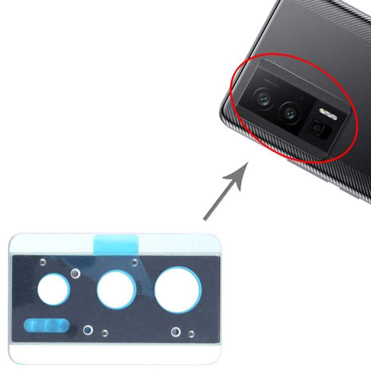 Original Back Camera Lens Frame for Xiaomi Redmi K60 (Green) by buy2fix