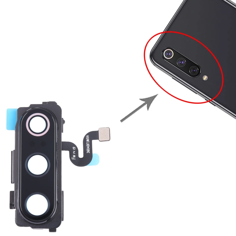 For Xiaomi Mi 9 Original Camera Lens Cover (Black) by buy2fix