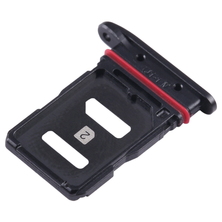 For Asus Zenfone 10 AI2302 SIM Card Tray + SIM Card Tray (Black) - Card Tray by buy2fix | Online Shopping UK | buy2fix