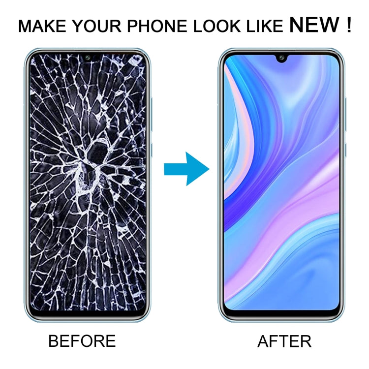 LCD Screen and Digitizer Full Assembly With Frame for Huawei P Smart S (Blue) by buy2fix