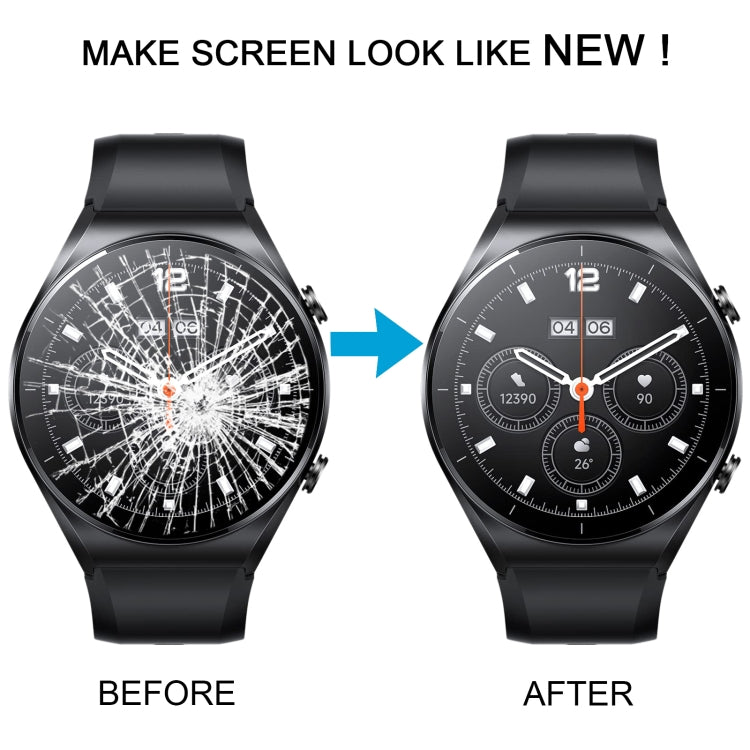 For Xiaomi Watch S1 Original LCD Screen and Digitizer Full Assembly With Frame (Black) by buy2fix