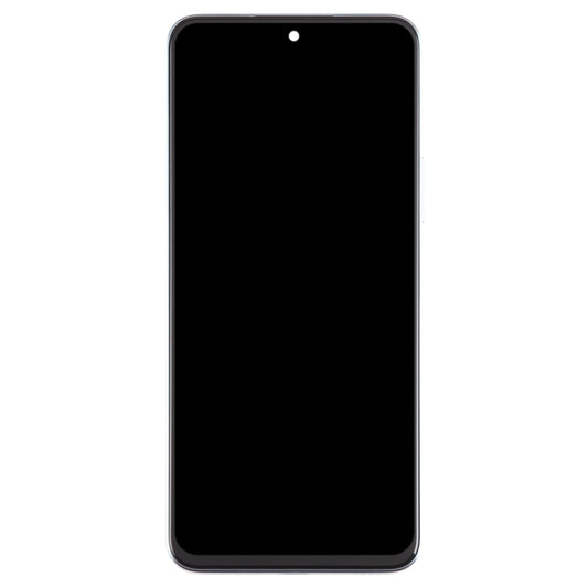 For Honor X50i Original LCD Screen Digitizer Full Assembly with Frame (Silver) by buy2fix