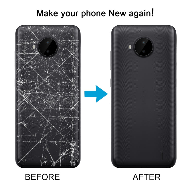 For Nokia C20 Plus Original Battery Back Cover(Black) - Back Cover by buy2fix | Online Shopping UK | buy2fix