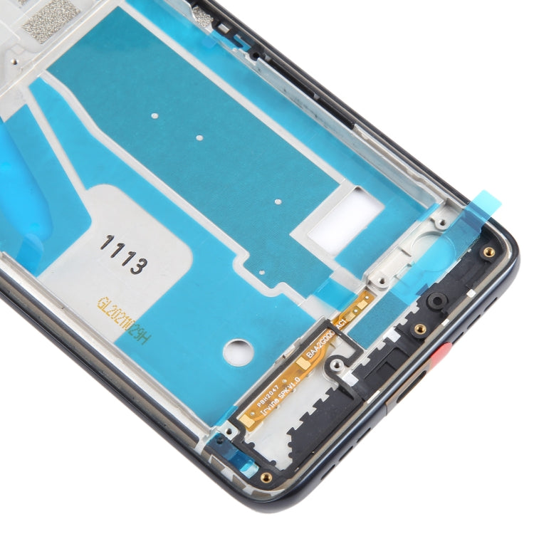 For TCL 20 5G Original Front Housing LCD Frame Bezel Plate (Black) - For TCL by buy2fix | Online Shopping UK | buy2fix