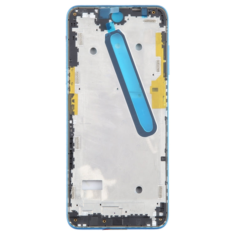 For TCL 20 5G Original Front Housing LCD Frame Bezel Plate (Blue) - For TCL by buy2fix | Online Shopping UK | buy2fix