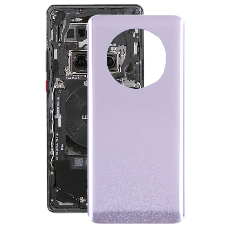 For Huawei Mate 50 Pro Battery Back Cover(Purple) - Back Cover by buy2fix | Online Shopping UK | buy2fix