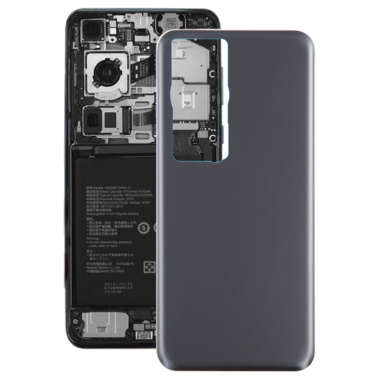 For Huawei P60 Battery Back Cover(Black) - Back Cover by buy2fix | Online Shopping UK | buy2fix