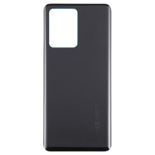 For Xiaomi Redmi Note 12 Pro+ OEM Glass Material Battery Back Cover(Black) - Back Cover by buy2fix | Online Shopping UK | buy2fix