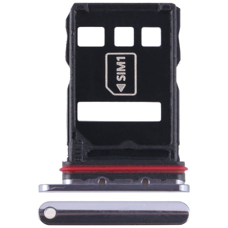 For Huawei P50E SIM + NM Card Tray (Blue) - Card Socket by buy2fix | Online Shopping UK | buy2fix