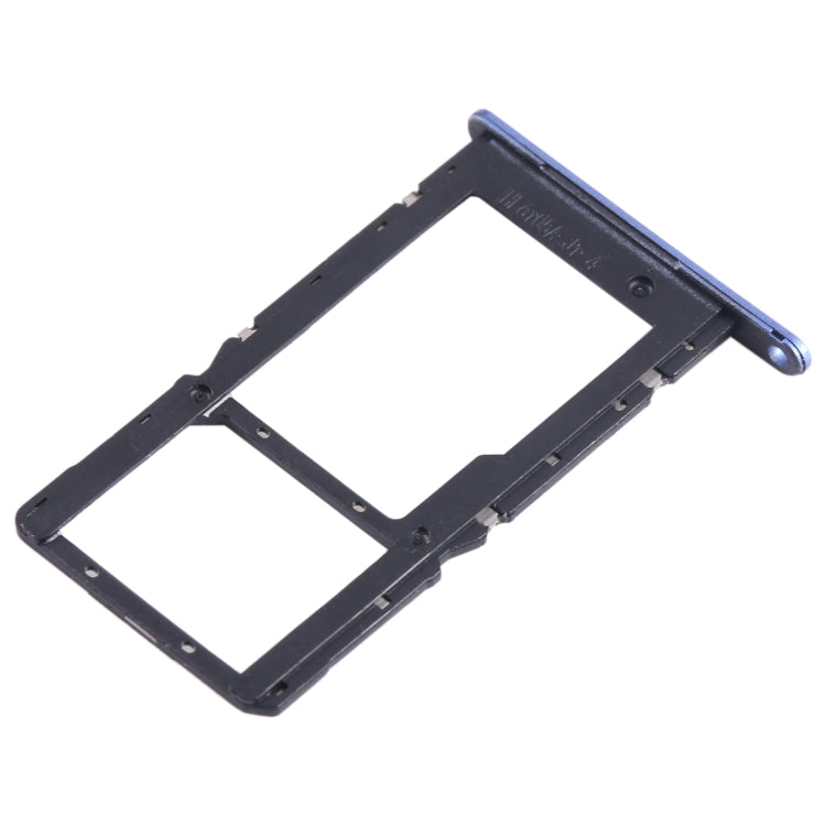 For Huawei nova Y70 Plus SIM + SIM / Micro SD Card Tray (Blue) - Card Socket by buy2fix | Online Shopping UK | buy2fix