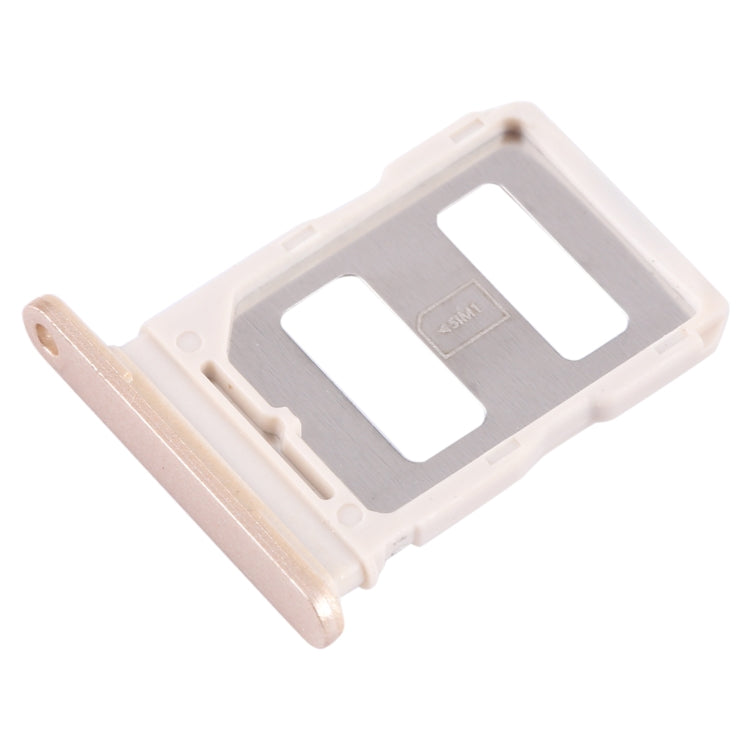 For Huawei nova Y91 SIM Card Tray (Gold) - Card Socket by buy2fix | Online Shopping UK | buy2fix