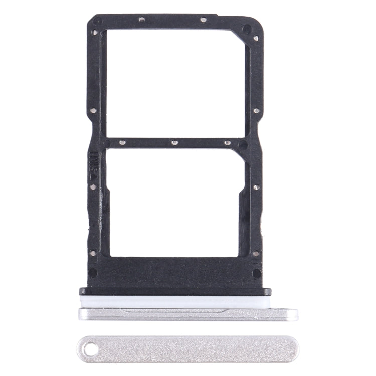 For Huawei Nova 11i SIM + SIM Card Tray (Silver) - Card Socket by buy2fix | Online Shopping UK | buy2fix