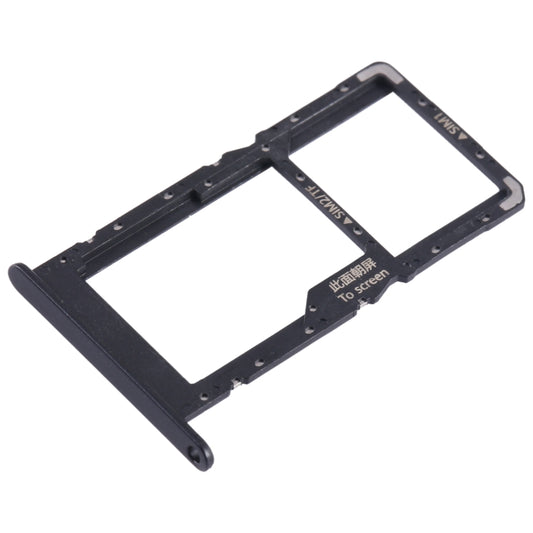 For Huawei Enjoy 60Z SIM + SIM / Micro SD Card Tray (Black) by buy2fix