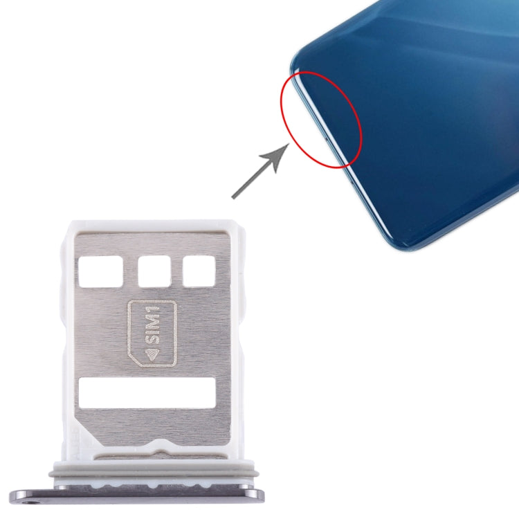 For Huawei P60 Art SIM + NM Card Tray (Black) by buy2fix