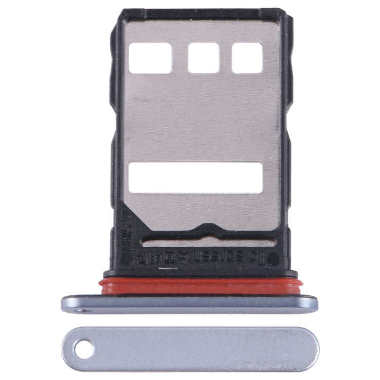 For Huawei Enjoy 50 Plus SIM Card Tray (Silver) - Card Socket by buy2fix | Online Shopping UK | buy2fix