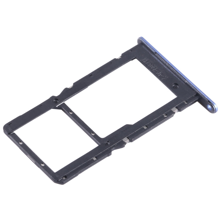 For Huawei nova Y70 SIM + SIM / Micro SD Card Tray (Blue) - Card Socket by buy2fix | Online Shopping UK | buy2fix