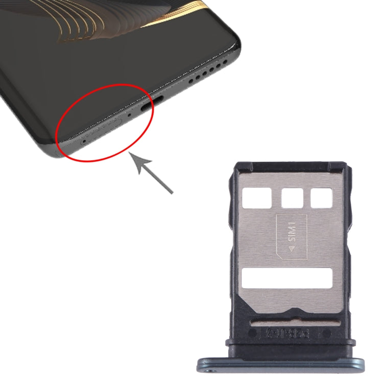 For Huawei nova 10 SIM Card Tray (Green) - Card Socket by buy2fix | Online Shopping UK | buy2fix
