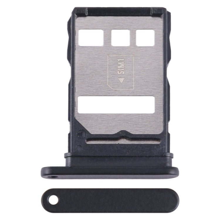 For Honor Play 5T Pro SIM Card Tray (Black) - Card Tray by buy2fix | Online Shopping UK | buy2fix