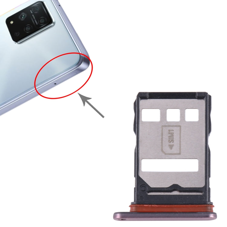 For Honor Play 5T Pro SIM Card Tray (Orange) - Card Tray by buy2fix | Online Shopping UK | buy2fix