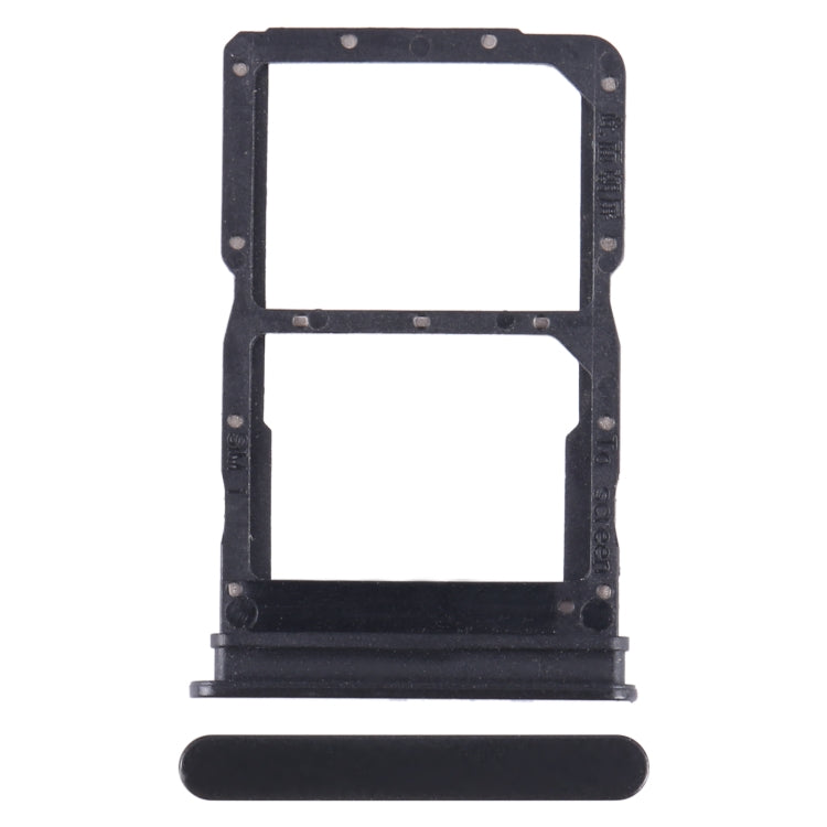 For Honor X8a SIM + SIM Card Tray (Black) - Card Tray by buy2fix | Online Shopping UK | buy2fix