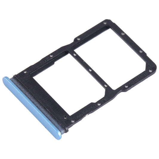 For Honor X8a SIM + SIM Card Tray (Blue) - Card Tray by buy2fix | Online Shopping UK | buy2fix