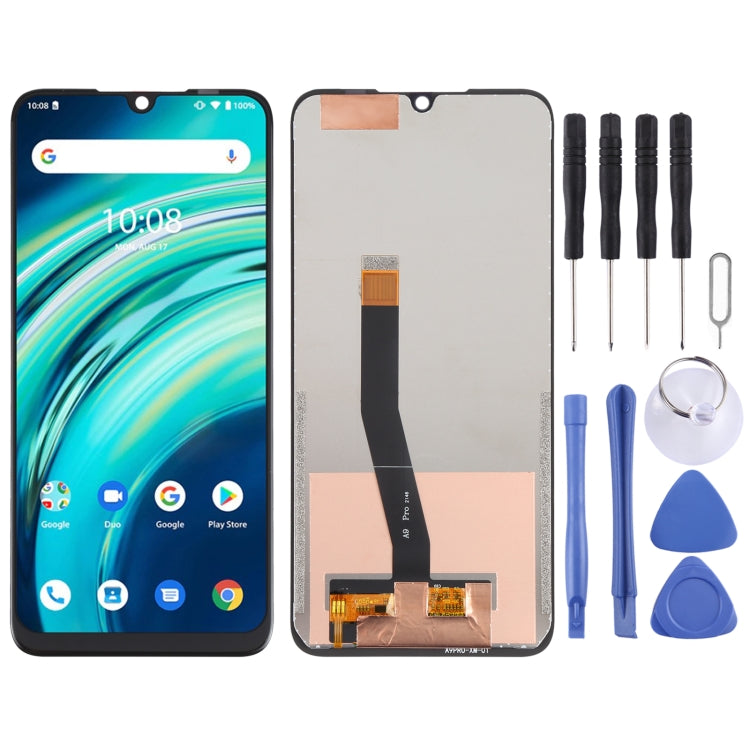 LCD Screen and Digitizer Full Assembly for UMIDIGI A9 Pro(Black) - UMIDIGI by buy2fix | Online Shopping UK | buy2fix