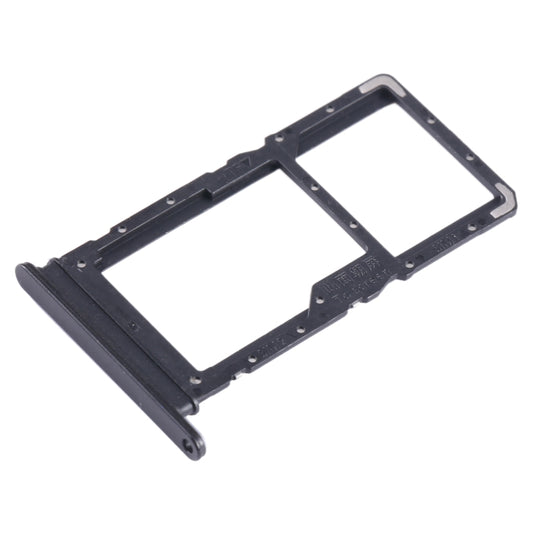 For Honor X6 SIM + SIM / Micro SD Card Tray (Black) - Card Tray by buy2fix | Online Shopping UK | buy2fix