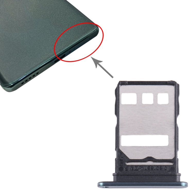 For Honor X40 SIM Card Tray (Green) - Card Tray by buy2fix | Online Shopping UK | buy2fix