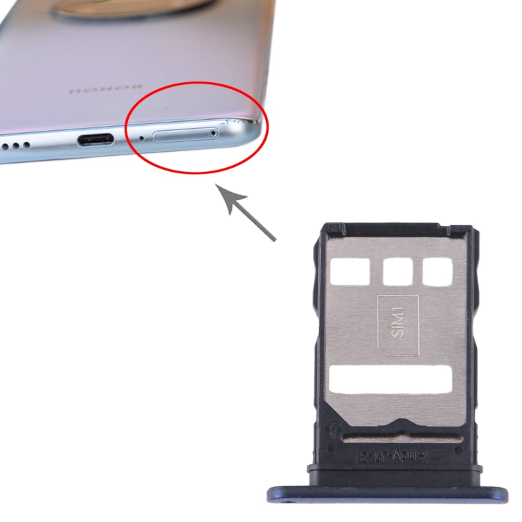 For Honor Magic4 Lite SIM Card Tray (Blue) by buy2fix