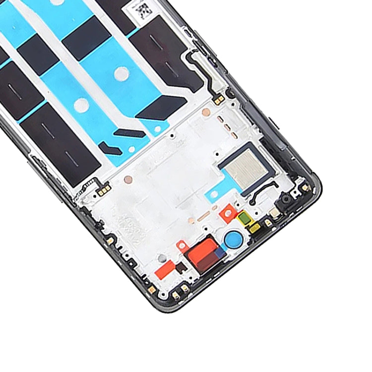 For OnePlus Ace 2 PHK110 LCD Screen Digitizer Full Assembly with Frame (Black) - LCD Screen by buy2fix | Online Shopping UK | buy2fix