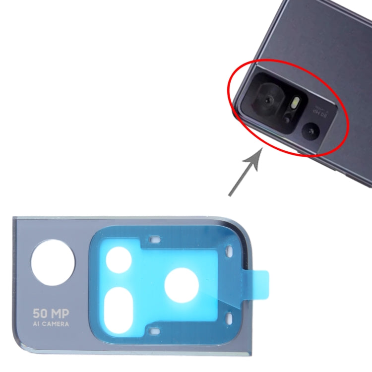 For TCL 40 SE Original Back Camera Lens Frame (Black) by buy2fix