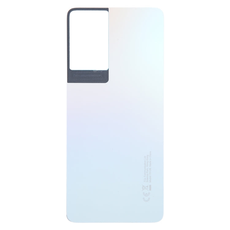For TCL 40 NxtPaper 4G Original Battery Back Cover(White) - For TCL by buy2fix | Online Shopping UK | buy2fix