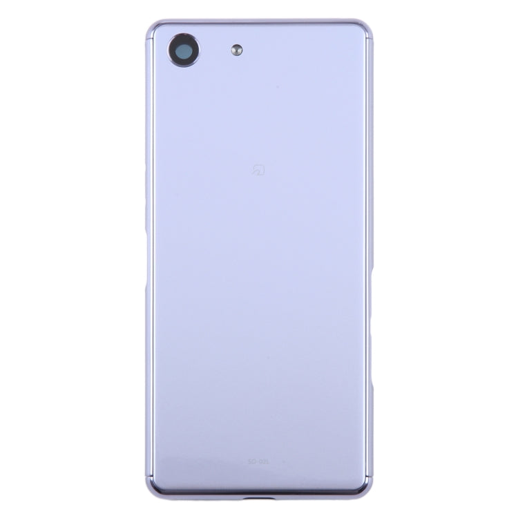 For Sony Xperia Ace Original Battery Back Cover with Camera Lens Cover(Purple) - Back Cover by buy2fix | Online Shopping UK | buy2fix
