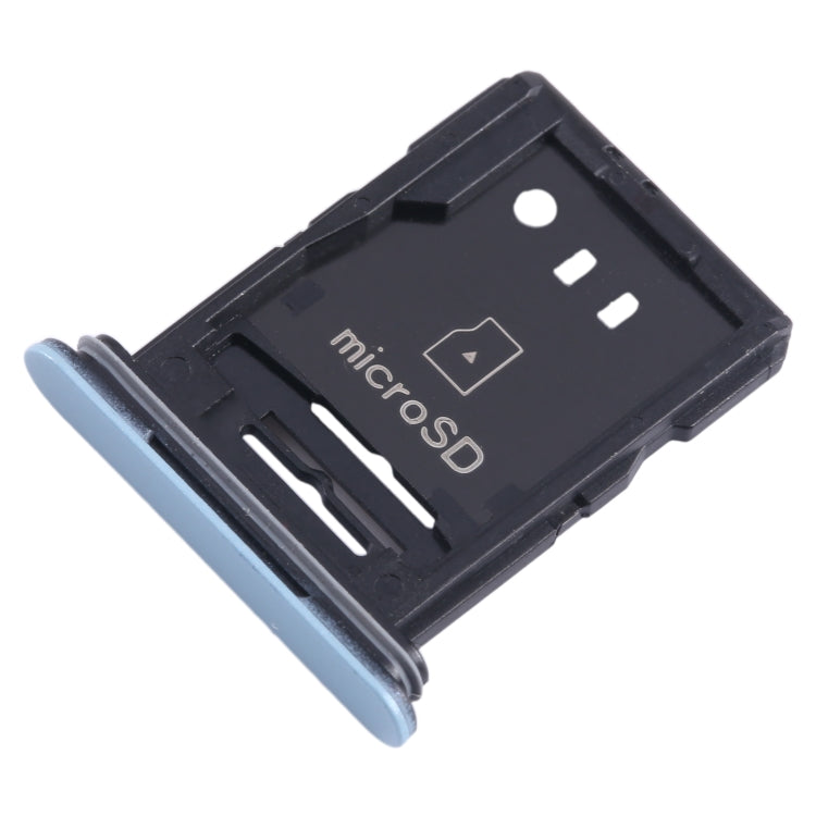 For Sony Xperia Ace II Original SIM + Micro SD Card Tray (Blue) - Card Tray by buy2fix | Online Shopping UK | buy2fix
