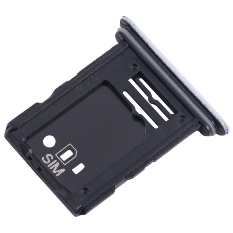 For Sony Xperia Ace II Original SIM + Micro SD Card Tray (White) - Card Tray by buy2fix | Online Shopping UK | buy2fix