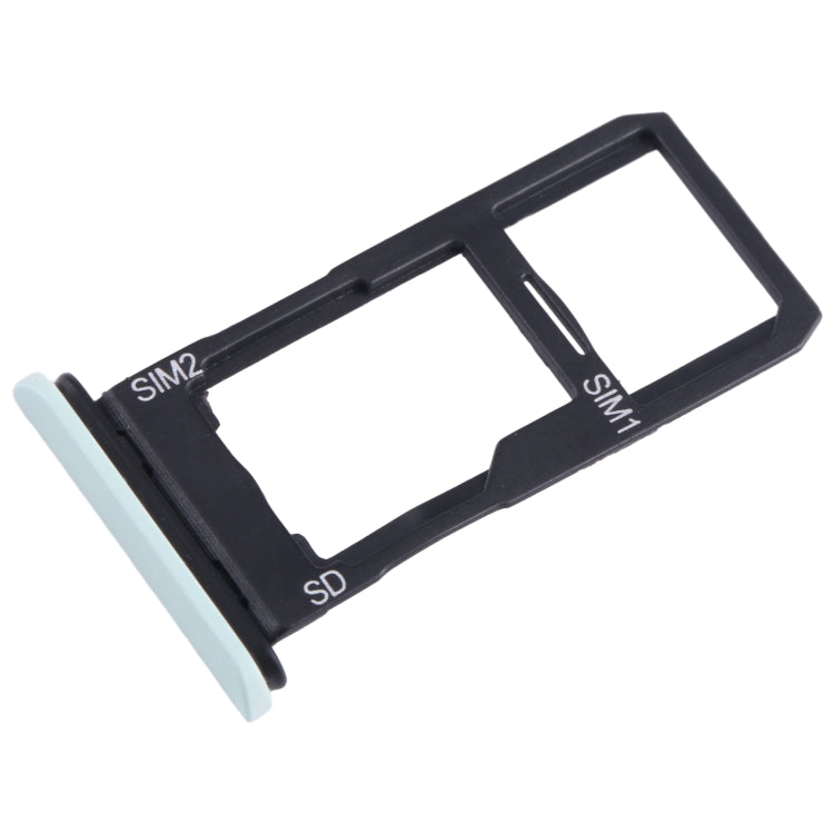 For Sony Xperia 10 II Original SIM + SIM / Micro SD Card Tray (Green) - Card Tray by buy2fix | Online Shopping UK | buy2fix