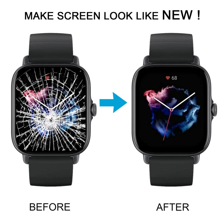 For Amazfit GTS 3 Original LCD Screen with Digitizer Full Assembly by buy2fix