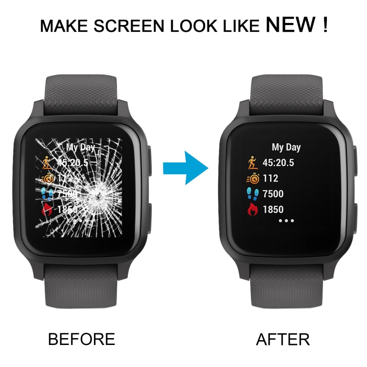 For Garmin Venu SQ Original LCD Screen with Digitizer Full Assembly(Black) by buy2fix