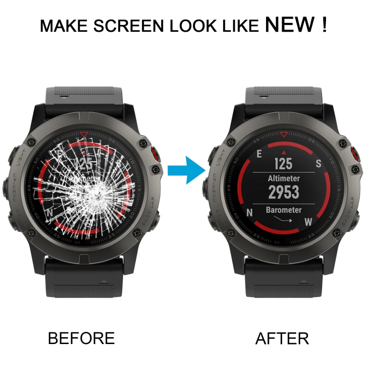 For Garmin Fenix 5X Original LCD Screen with Digitizer Full Assembly by buy2fix