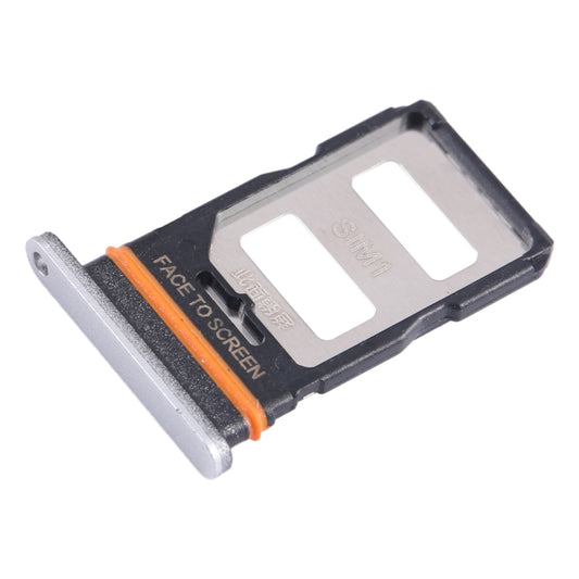 For Xiaomi Redmi Note 12 Pro+ 5G SIM Card Tray + SIM Card Tray (Silver) by buy2fix