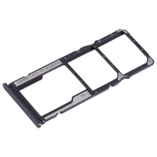 For Xiaomi Redmi Note 12s SIM Card Tray + SIM Card Tray + Micro SD Card Tray (Black) by buy2fix