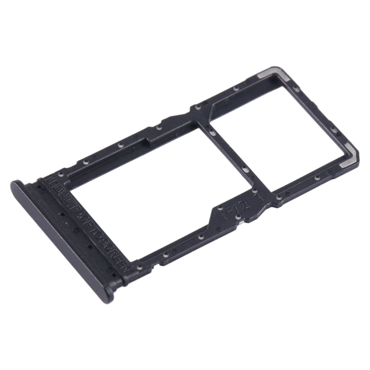 For Xiaomi Redmi 12 5G SIM Card Tray + SIM Card Tray / Micro SD Card Tray (Black) - Card Tray by buy2fix | Online Shopping UK | buy2fix