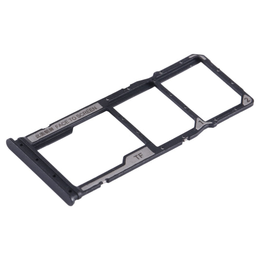 For Xiaomi Redmi 13C 4G SIM Card Tray + SIM Card Tray + Micro SD Card Tray (Black) by buy2fix