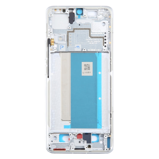 For Xiaomi Redmi K70 Original Front Housing LCD Frame Bezel Plate (White) by buy2fix