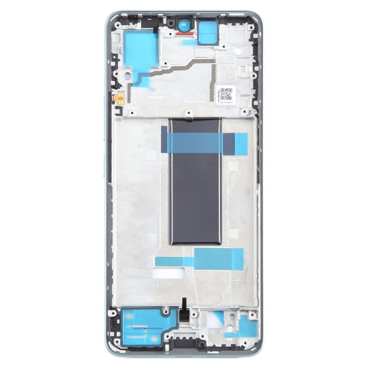 For Xiaomi Redmi Note 13 Pro 5G Original Front Housing LCD Frame Bezel Plate (Blue) by buy2fix