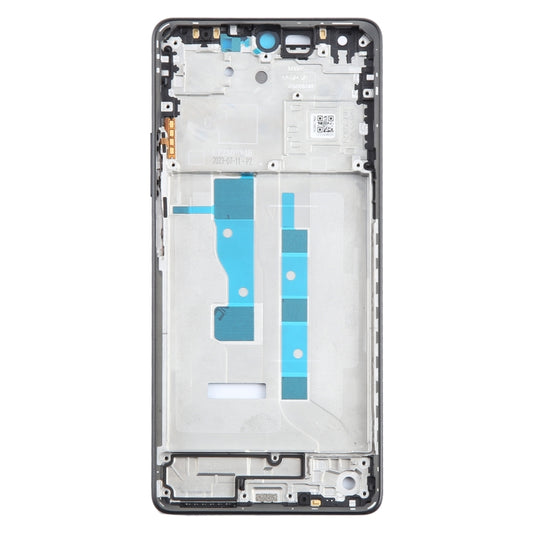 For Xiaomi Redmi Note 13 5G Original Front Housing LCD Frame Bezel Plate (Black) by buy2fix