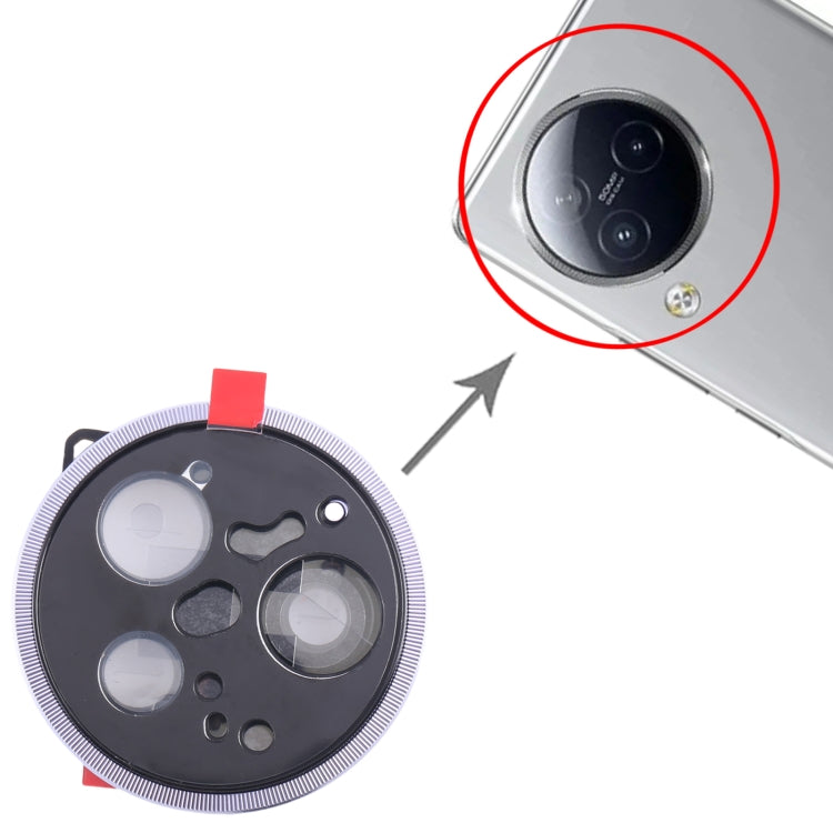 For Xiaomi Civi 3 Camera Lens Cover (Purple) by buy2fix