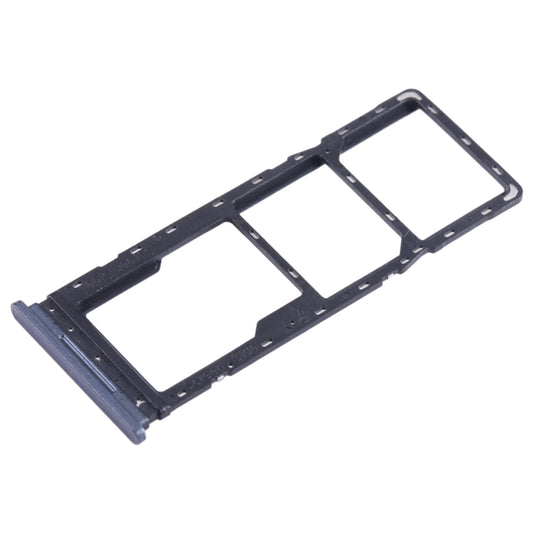 For Tecno Spark Go 2022 SIM Card Tray + SIM Card Tray + Micro SD Card Tray (Dark Blue) by buy2fix